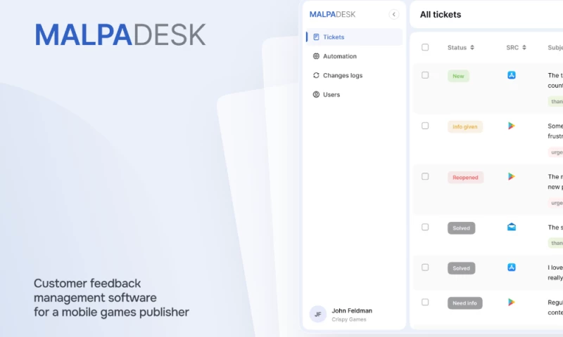 Help desk for customer support team with AI automation