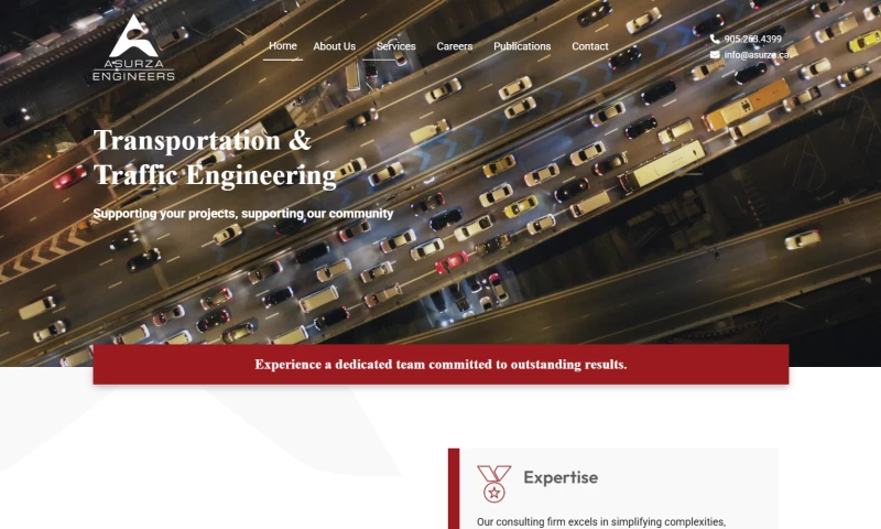 Durham Web Designer - Website for an Engineer