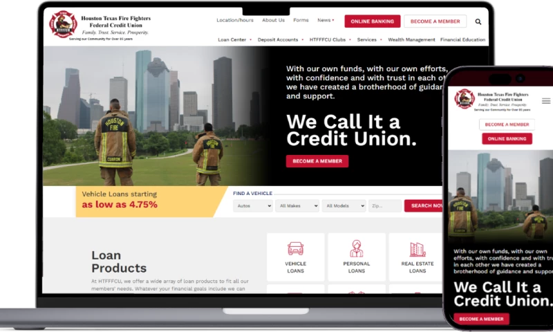 Thrive Internet Marketing Agency - Houston Texas Fire Fighters Federal Credit Union