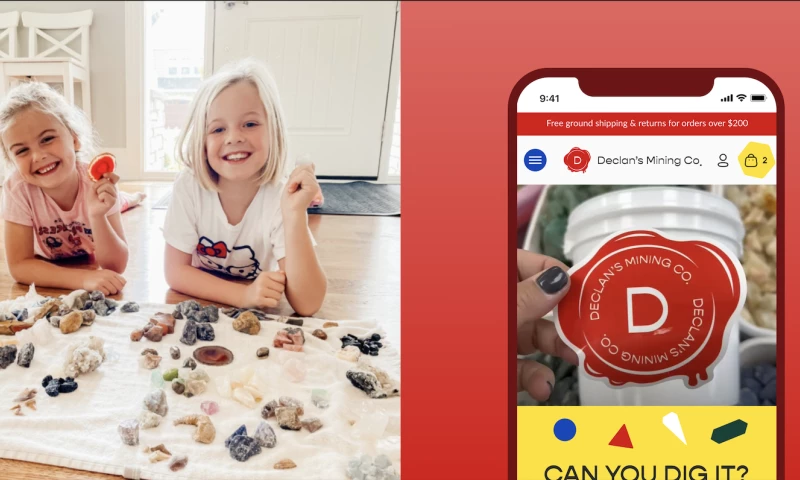 Rezolutions Design - Immersive E-Commerce Experience for Declans Mining Co.