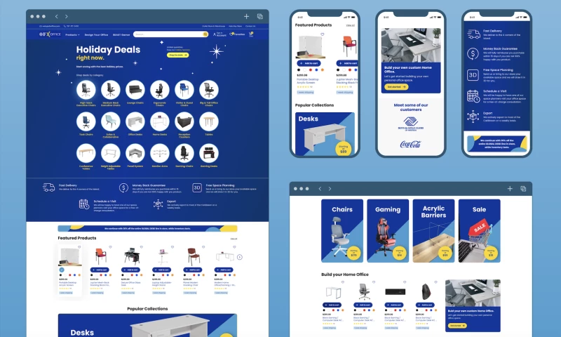 Rezolutions Design - Scalable E-Commerce Transformation for OFX Office