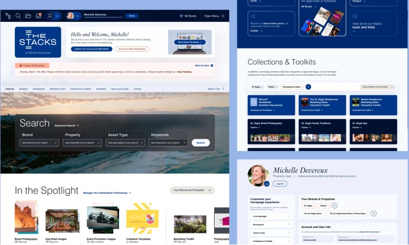 Marriott The Stacks media management solution