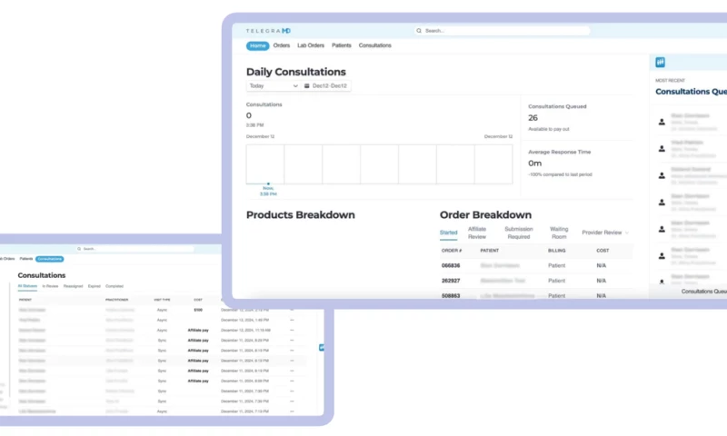 Scalable Telehealth Platform for Online Consultations & Prescriptions