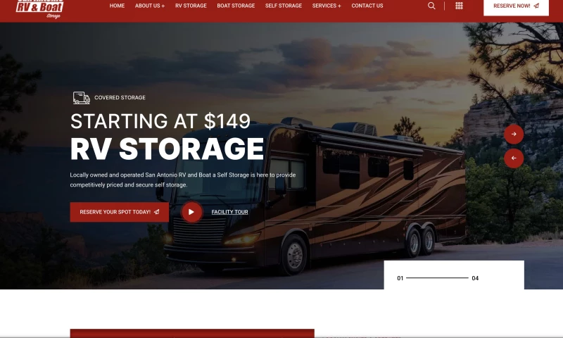 Creative Web Designs - Self Storage Web Design