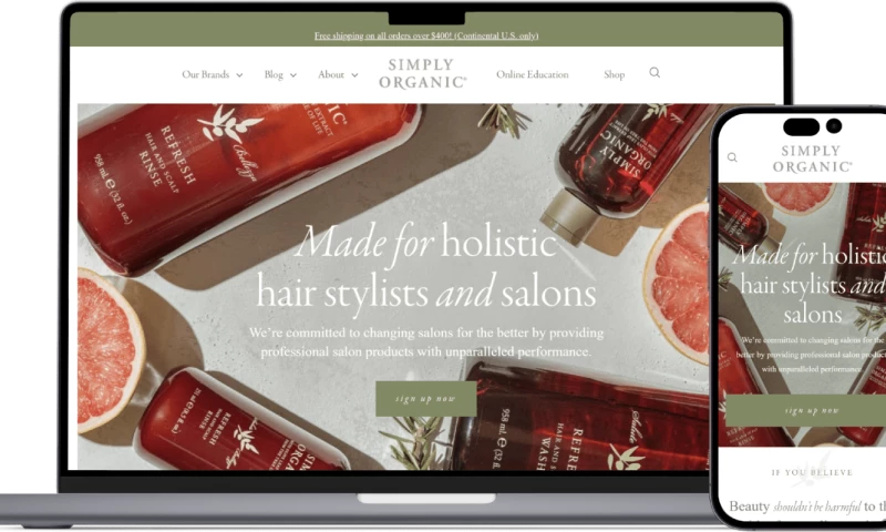 Thrive Internet Marketing Agency - Simply Organic Beauty