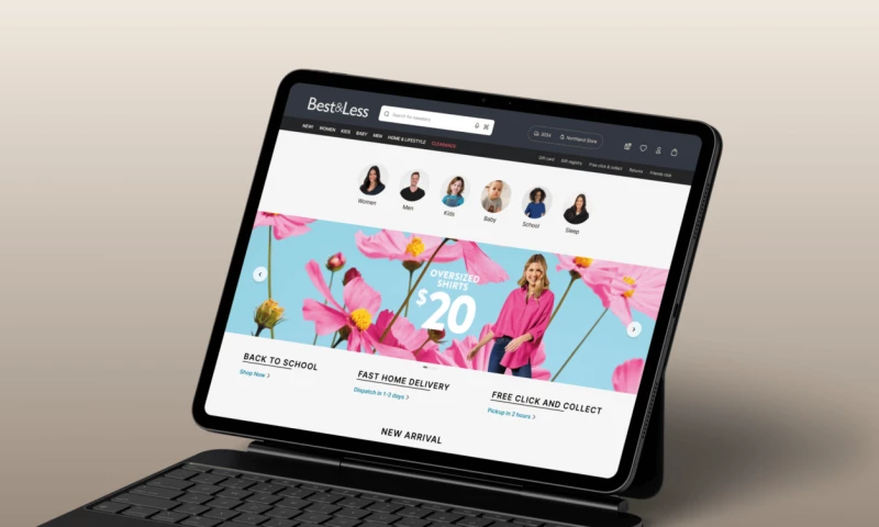 Feelpixel - Website Revamp - Best & Less