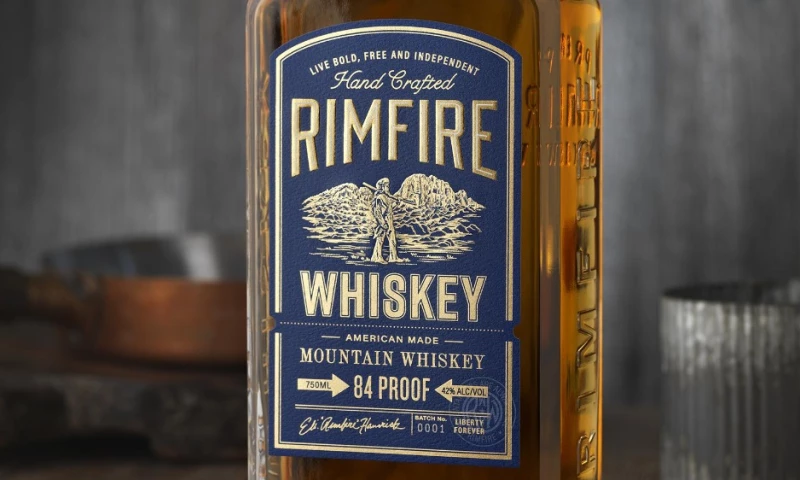 CF NAPA Brand Design - Rimfire Whiskey