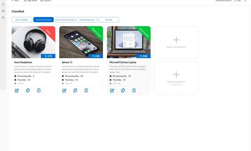 Codevision Technologies Private Limited - Classified Solution