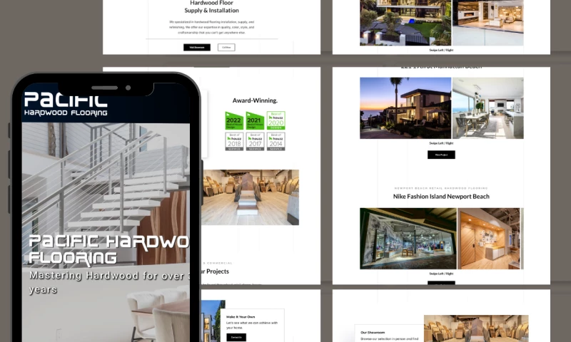 Local SEO/Google Ads for Local Hardwood Floor Company