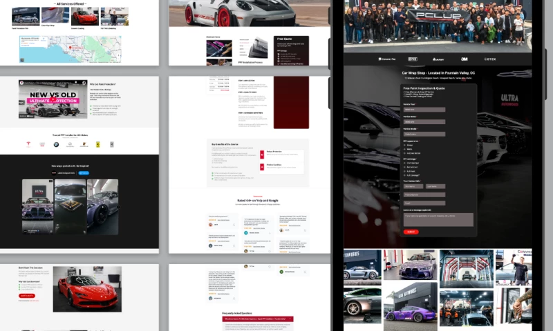 Lead Generation for Local PPF Shop