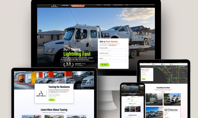 Enhance Online Visibility for LA Towing Company