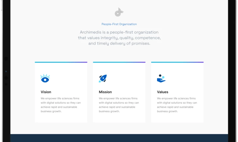 Feelpixel - Website Revamp - Archimedis