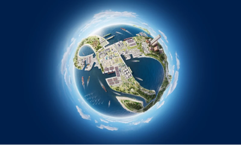 Visual style Port of Rotterdam