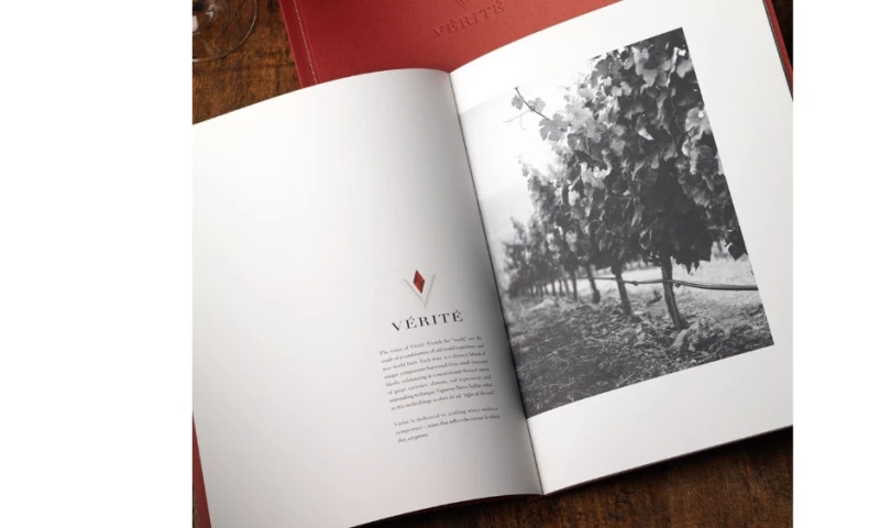 CF NAPA Brand Design - Vérité Gift Box and Brochure