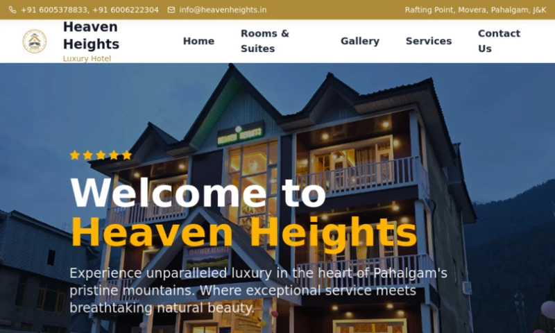 Yaam Web Solutions - Heaven Heights