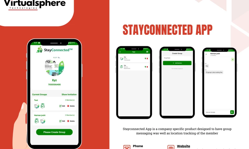 Virtualsphere Technologies Pvt. Ltd. - StayConnected App
