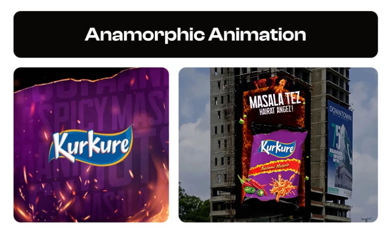 Kurkure 3d Anamorphic Animation