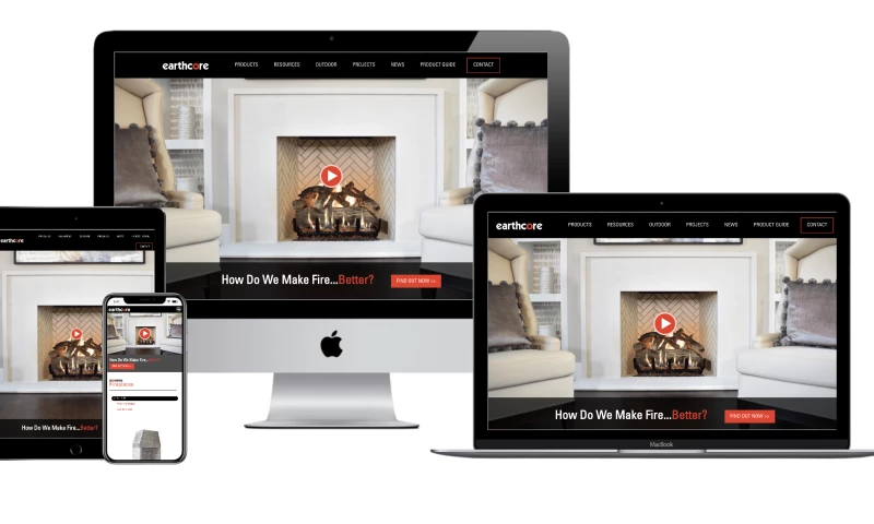 Earthcore - Web Design