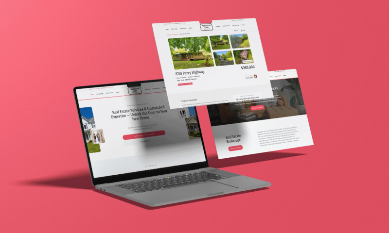 weCreate Website Design and Marketing - Custom Website Development for A Real Estate Broker