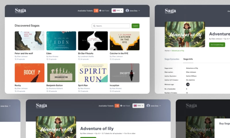 Properweb Technologies Pvt. Ltd. - Saga-The Story Teller