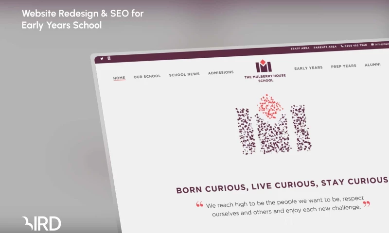 Mulberry House School Website & SEO Revamp