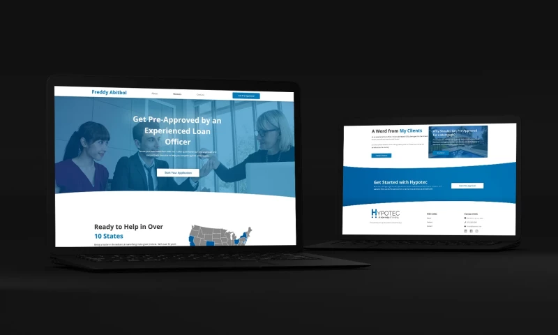 Delray Web Design - Website redesign for mortgage broker