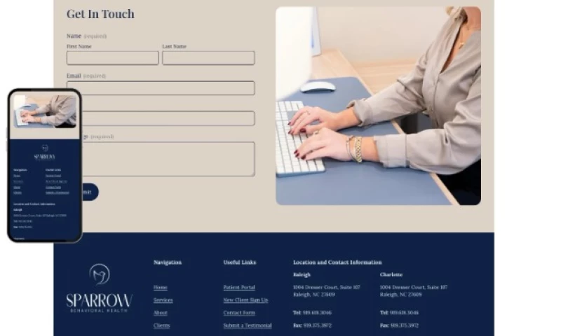 Wave Design Firm - Website Redesign for a Behavioral Health Clinic