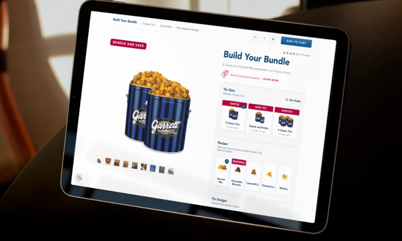 Garrett Popcorn eCommerce Transformation