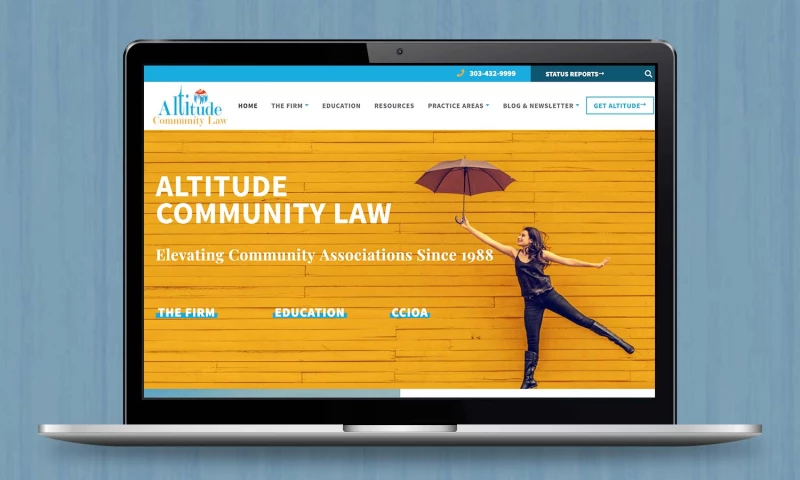 Altitude Community Law WordPress Website