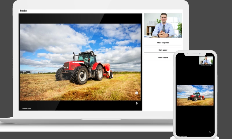 Video streaming web application