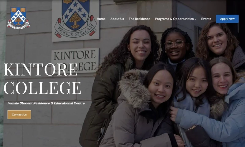 Kintore College Website Development