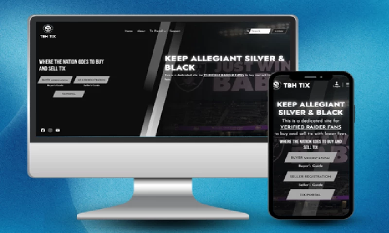 Strive Enterprise - TBH Tix Website