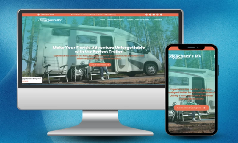 Strive Enterprise - Meacham's RV Rental Website