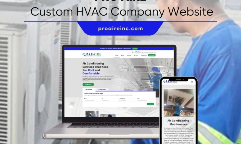 High6 - Pro Aire HVAC Company Website