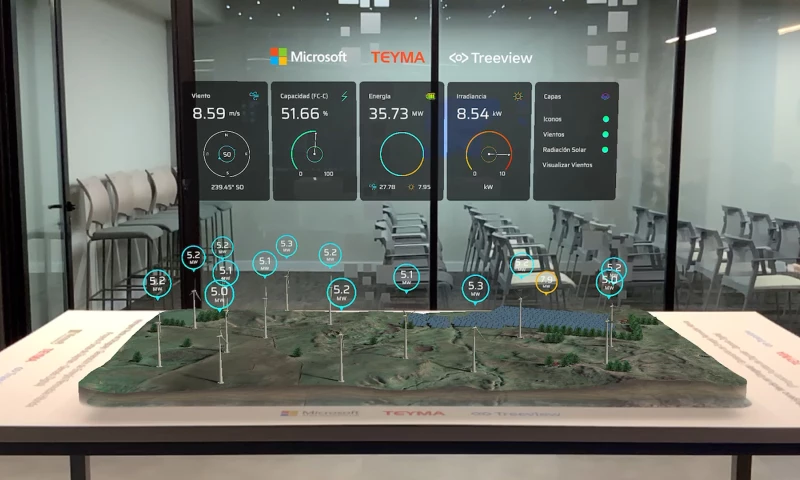 Mixed Reality Digital Twin Data Visualization