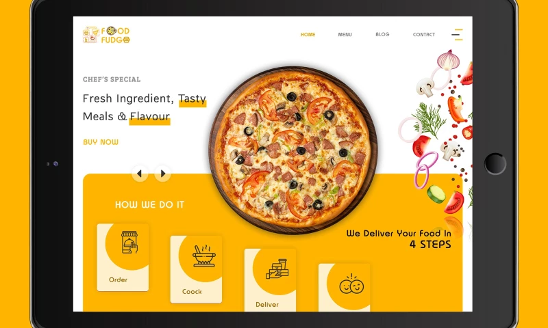 The One Technologies - Online Food Deliver Website