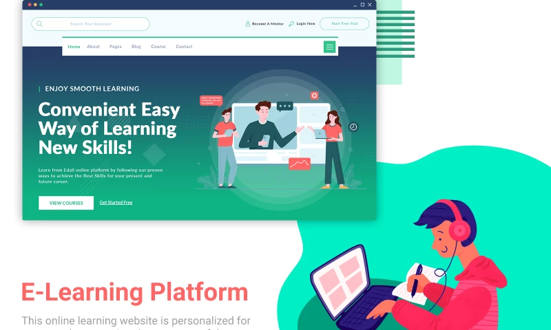 The One Technologies - Website of Online Learning