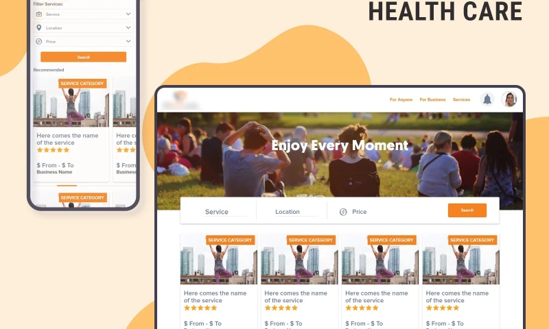 The One Technologies - Health Care Web Application
