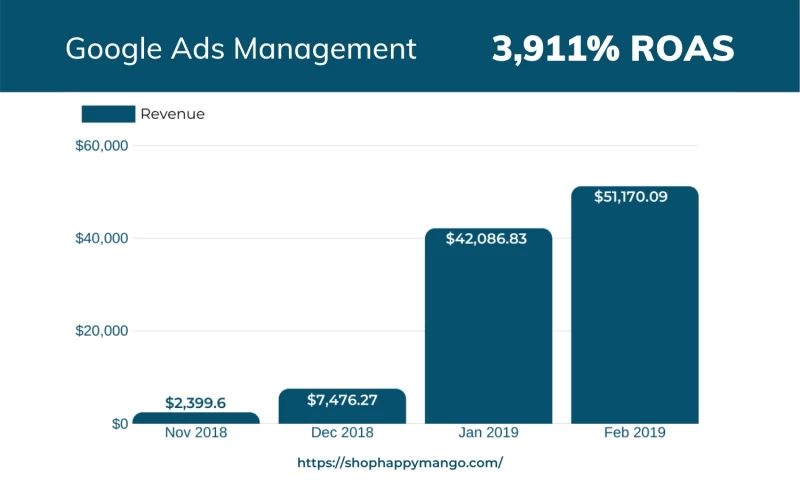 Google Ads Management for Happy Mango
