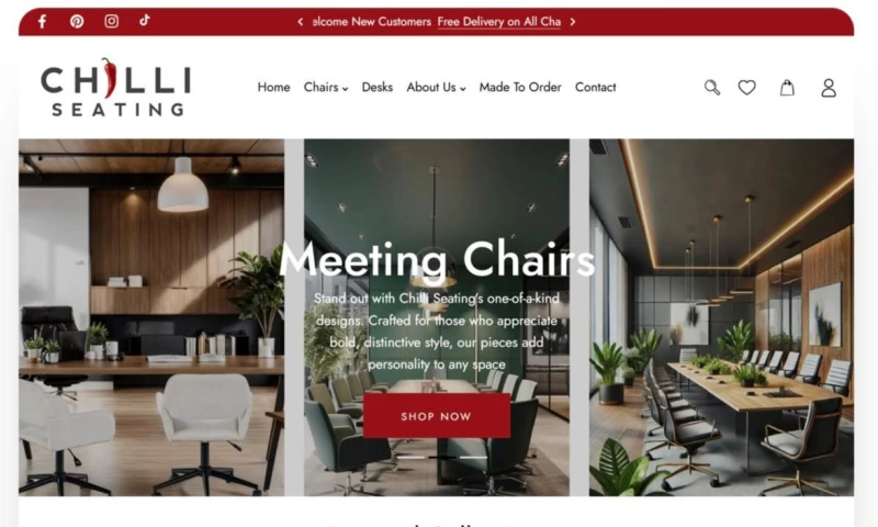 Office Furniture Web Build