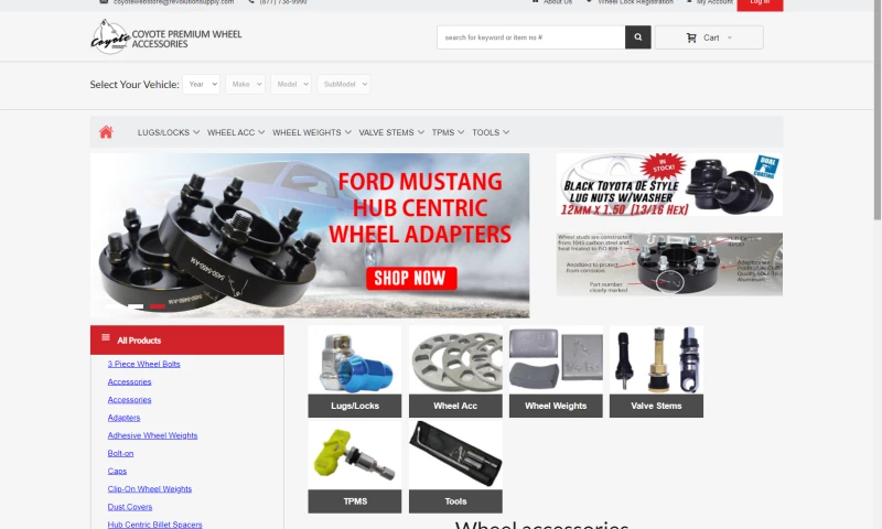 Public - Coyote Accessories – Wheel Accessories