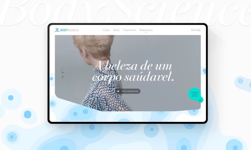 SEEGNO - Bodyscience - Wellness Website Redesign