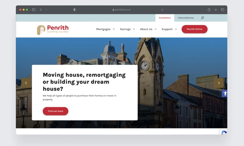 Readysalted - Building Society Website Redevelopment