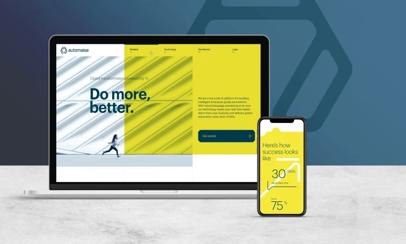 Automaise - Smart AI Automation Branding & UI/UX