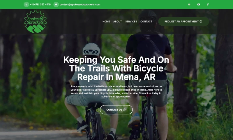Spokes & Sprockets Website Design & Development