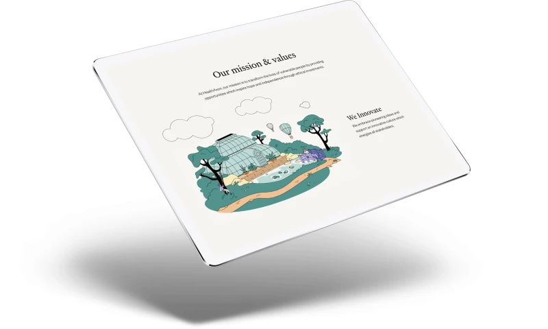 Reactive - Web design for HealthAxon