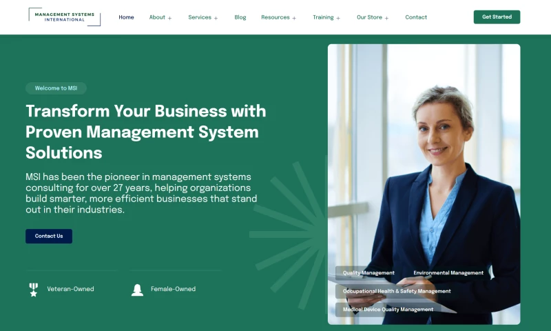 Digitalzooks - Rebuilding of MSI's Website & LMS