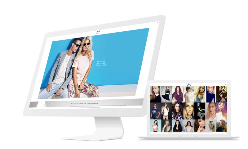 ambiscale - Building a website with e-recruitment module and portfolio of acquired people for modelling agency