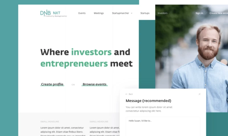 Startup House - DNB NXT + Startupmatcher