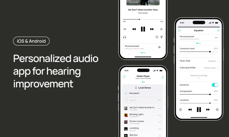 Hearing improvement application